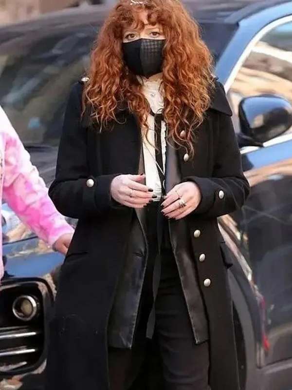 Nadia Vulvokov Russian Doll S02 Black Trench Coat