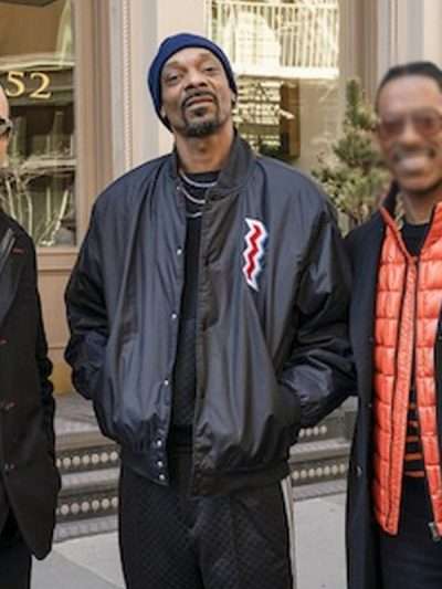 Snoop Dogg Law and Order SVU Black Bomber Jacket
