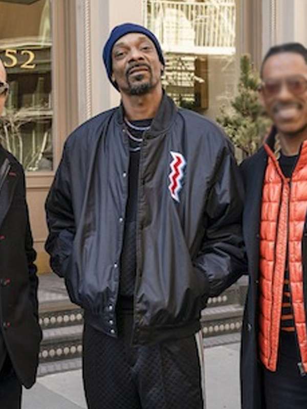 Snoop Dogg Law and Order SVU Black Bomber Jacket
