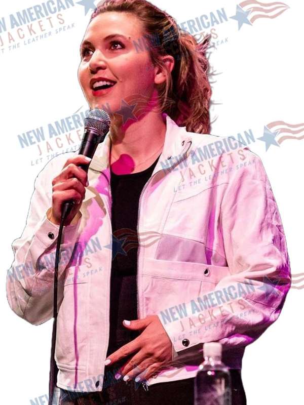 Taylor Tomlinson Deal With it Tour White Jacket
