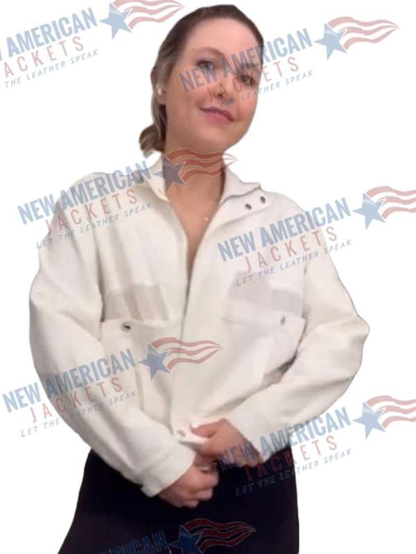 Taylor Tomlinson Deal With it Tour White Cotton Jacket