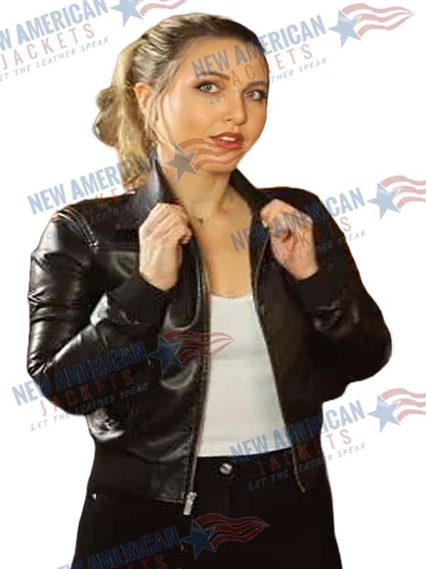 Taylor Tomlinson Have It All Tour 2023 Black Leather Jacket