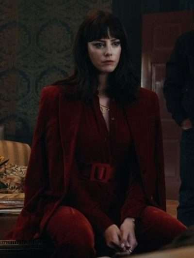 The Gentlemen 2024 Susie Glass Velvet Blazer