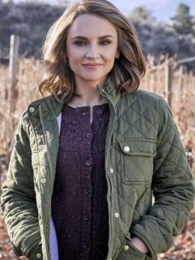 Rachael Leigh Cook Valentine in the Vineyard Green Jacket