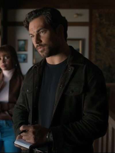 Cole Ellis Wild Cards S01 Suede Leather Jacket