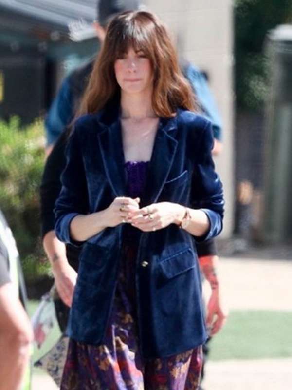 The Idea Of You 2024 Anne Hathaway Velvet Blazer