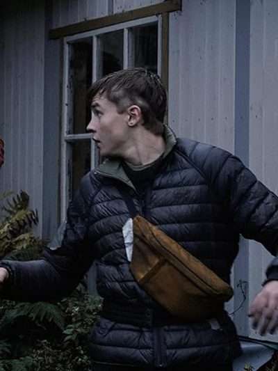 Jaeden Martell Arcadian Black Puffer Jacket