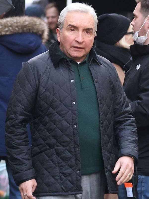 Eddie Marsan Back To Black 2024 Black Jacket