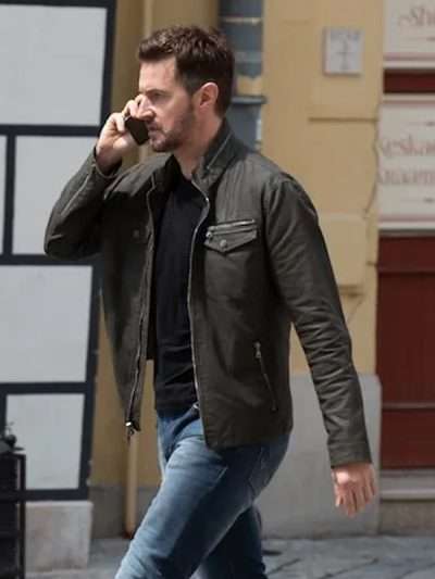 Richard Armitage Berlin Station Black Jacket