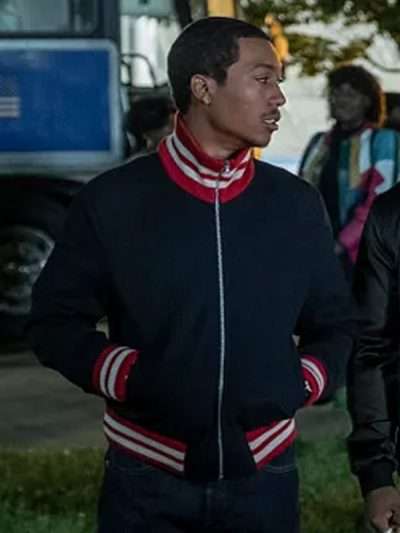 Black Mafia Family Big Meech S02 Blue Jacket