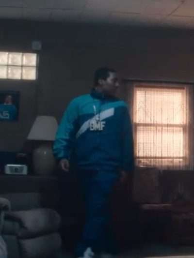 Big Meech Black Mafia Family S02 Blue Track Jacket