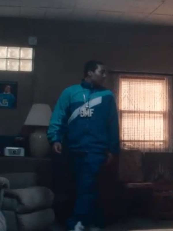 Big Meech Black Mafia Family S02 Blue Track Jacket