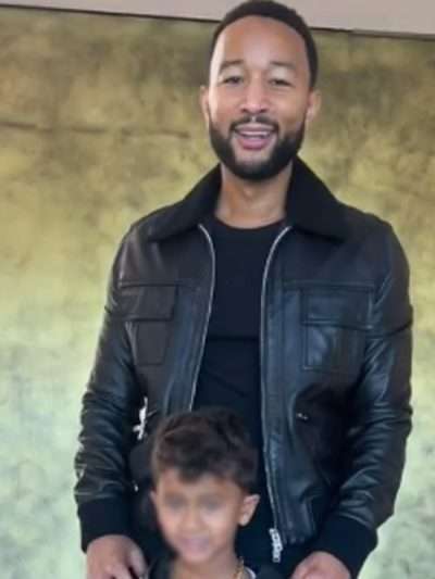 Ronnie Scott’s London John Legend Black Leather Jacket