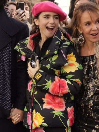 Emily in Paris Emily Cooper Floral Jacket