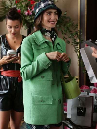 Emily Cooper Emily in Paris Green Coat