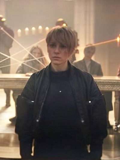 Selma Furies Black Bomber Jacket