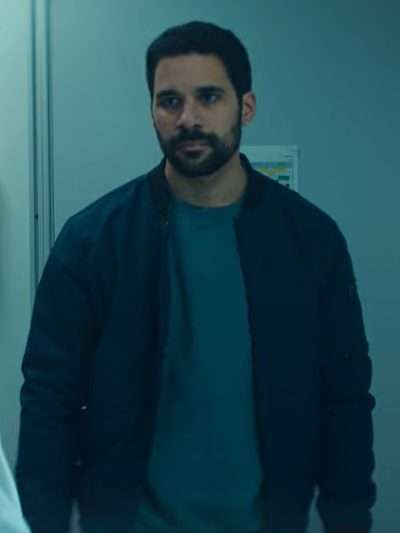Elie Furies Blue Bomber Jacket