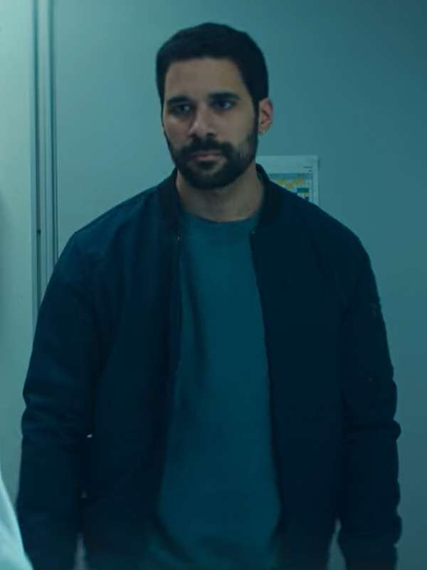 Elie Furies Blue Bomber Jacket