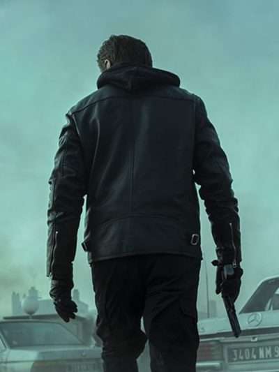 Mathieu Kassovitz Furies Black Leather Jacket
