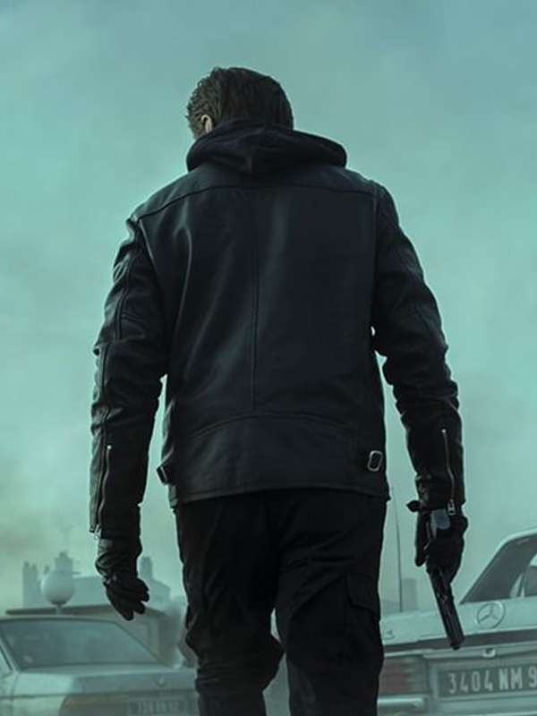 Mathieu Kassovitz Furies Black Leather Jacket