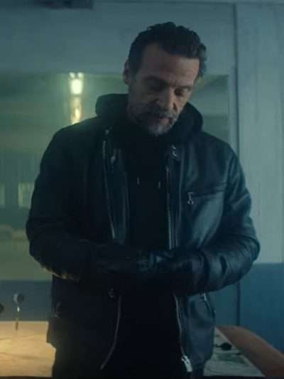 Mathieu Kassovitz Furies 2024 Leather Jacket