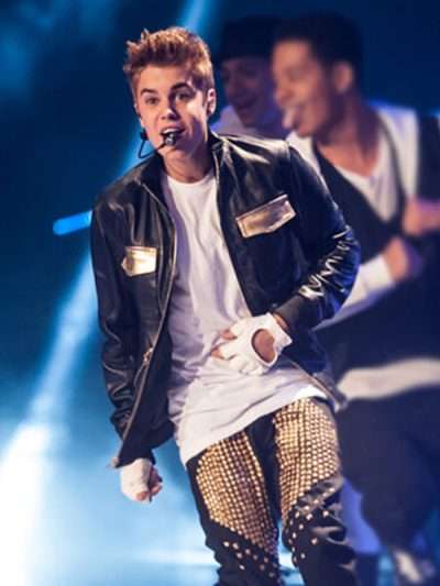 Germany's Next Topmodel Justin Bieber Leather Jacket