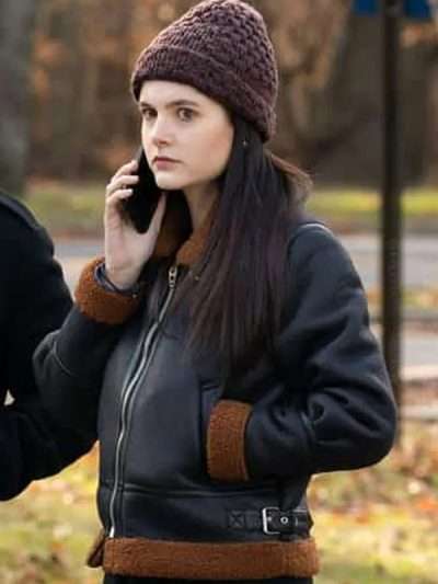 Jet Slootmaekers Law and Order SVU Shearling Leather Jacket