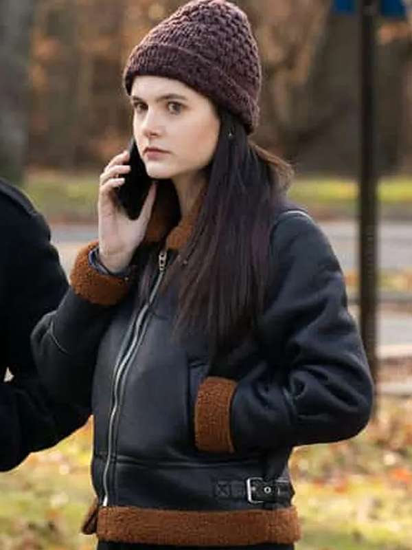 Jet Slootmaekers Law and Order SVU Shearling Leather Jacket