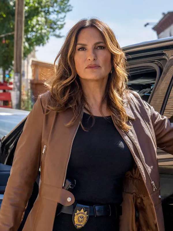 Olivia Benson Law and Order SVU Leather Jacket