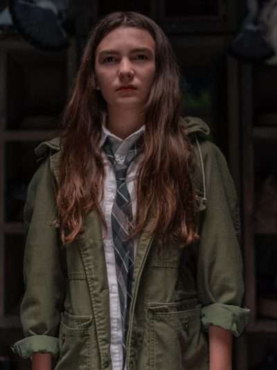 Brooklynn Prince Little Wing Green Jacket