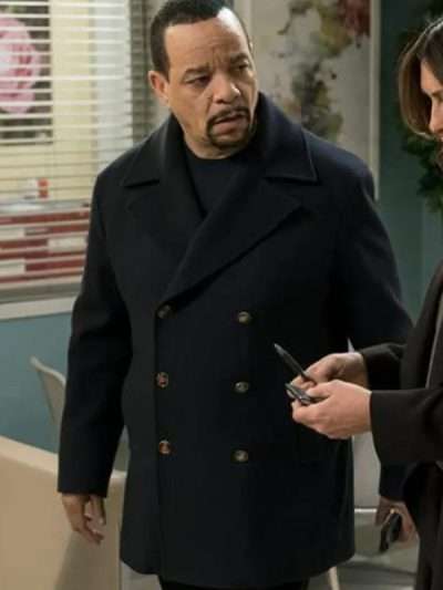 Odafin Tutuola Law and Order SVU Black Coat