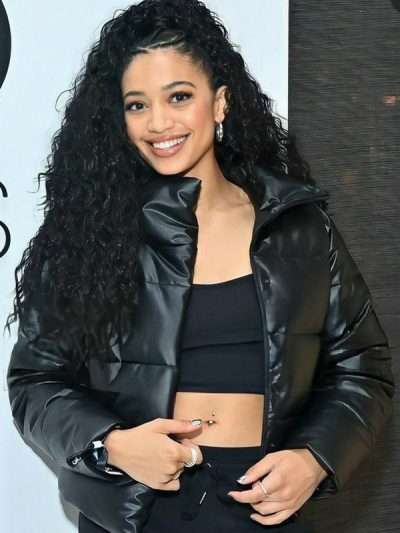 Samantha Logan Black Puffer Jacket
