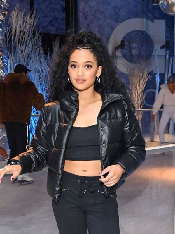 Samantha Logan Black Puffer Jacket