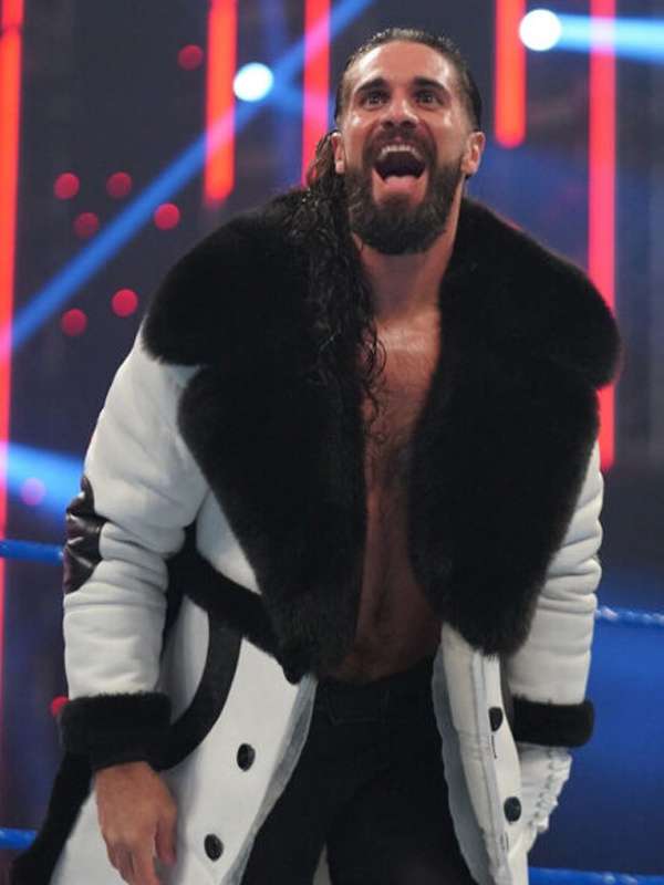 Seth Rollins WWE RAW White Coat