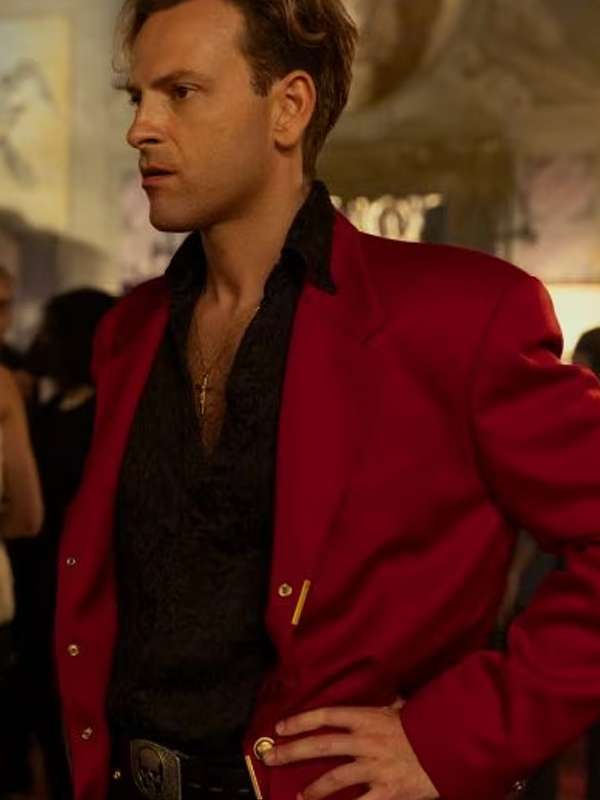 Rocco Supersex S01 Red Blazer Coat