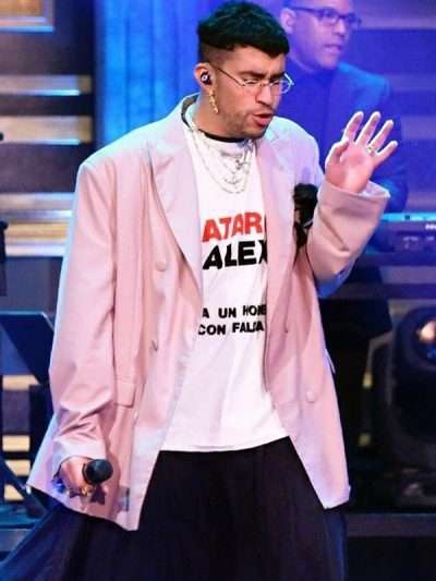Bad Bunny The Tonight Show Blazer