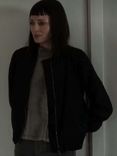 Max Meladze The Recruit Black Bomber Jacket