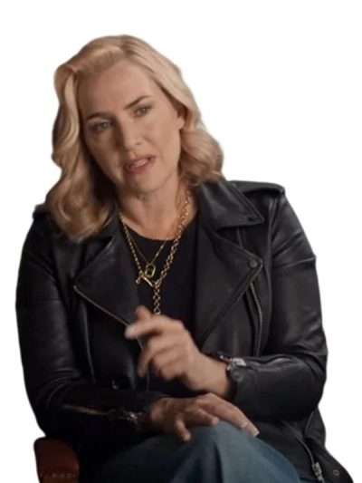 Kate Winslet The Regime 2024 Leather Jacket