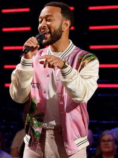 John Legend The Voice S25 Bomber Jacket