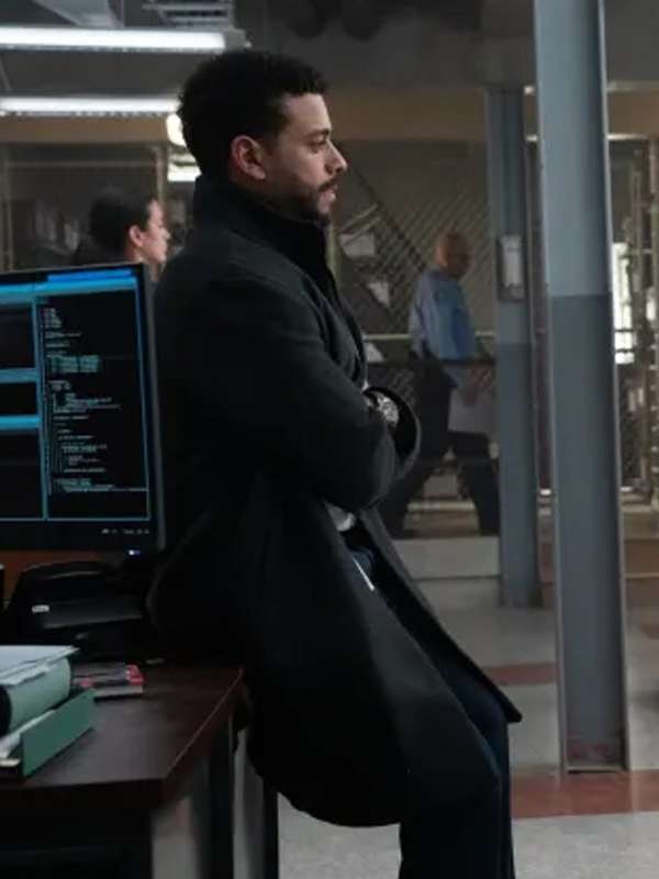 Mike Sherman Alert Missing Persons Unit Wool Coat