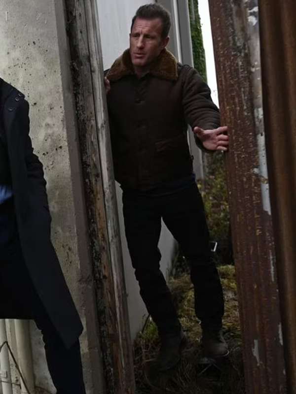 Jason Grant Alert Missing Persons Unit S02 Shearling Brown Leather Jacket