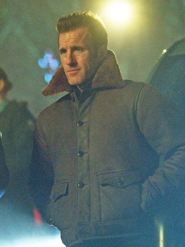 Jason Grant Alert Missing Persons Unit S02 Brown Shearling Jacket
