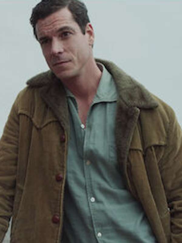 Custodio Between Lands Shearling Brown Jacket