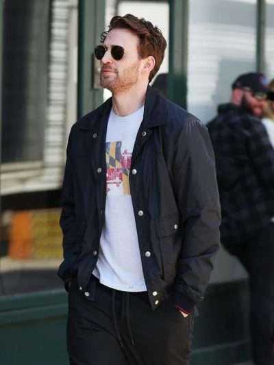 Chris Evans Materialists Black Jacket