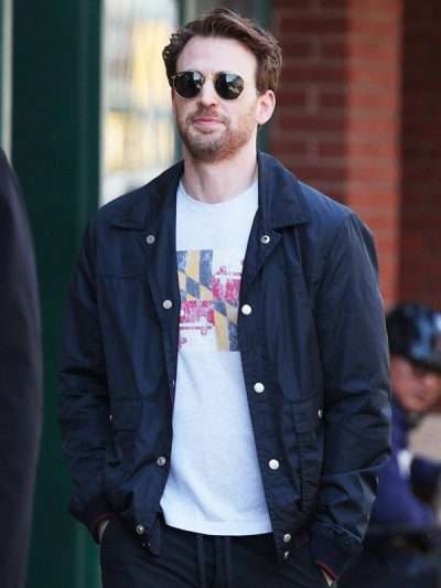 Chris Evans Materialists Bomber Jacket