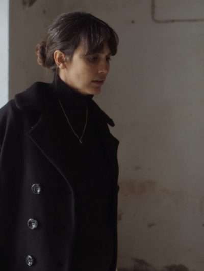María Between Lands Black Coat