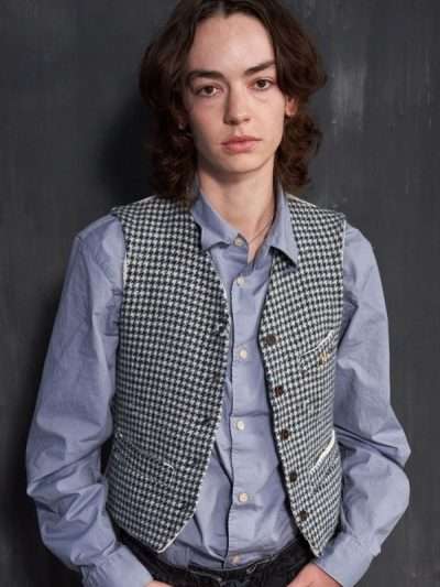 Brigette Lundy-Paine I Saw the TV Glow 2024 Houndstooth Vest