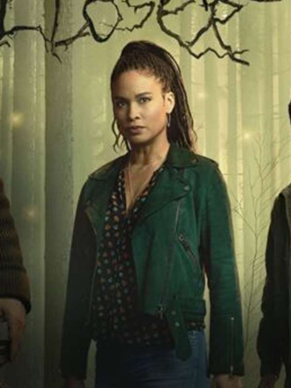 The Spiderwick Chronicles Joy Bryant Suede Leather Jacket