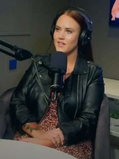 Chelsea Blackwell Love Is Blind S06 Black Leather Jacket