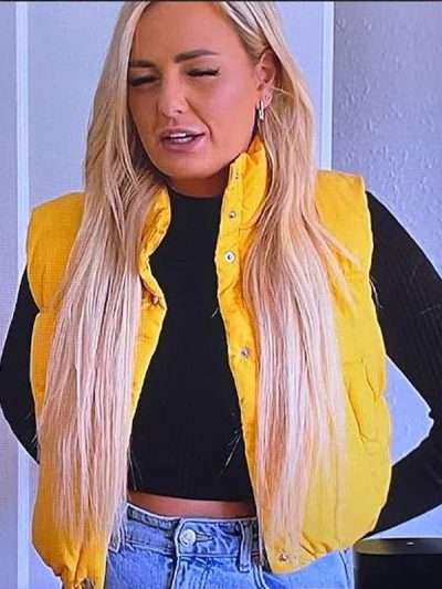 Micah Lussier Love Is Blind Yellow Puffer Vest